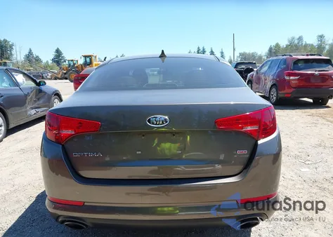2012 Kia Optima Lx из США, поврежденный, VIN 5XXGM4A72CG028536